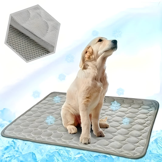 Luxury Cooling Bed for Cats & Dogs - Gray